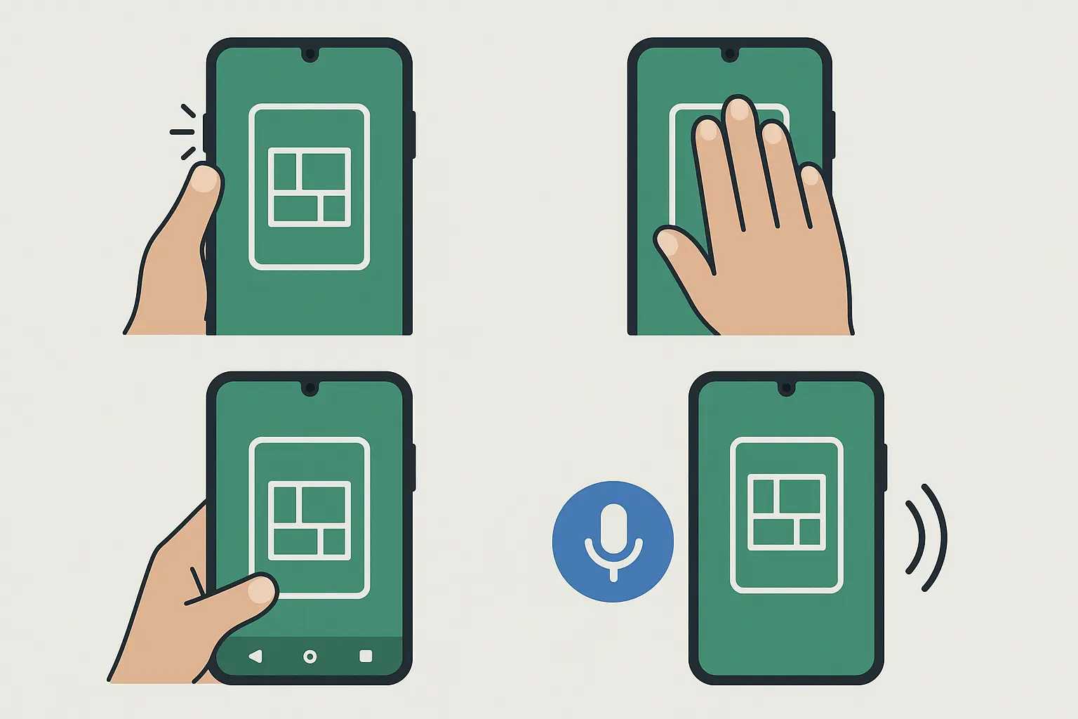 Basic Android screenshot methods