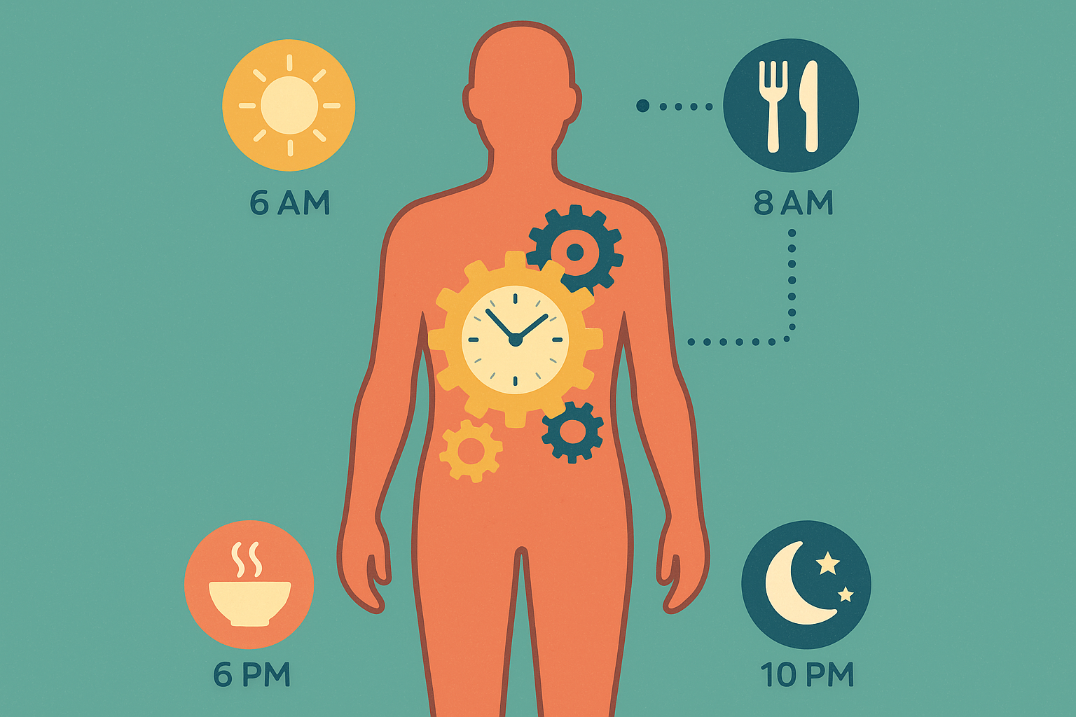 Biorhythmic carb cycling timing chart