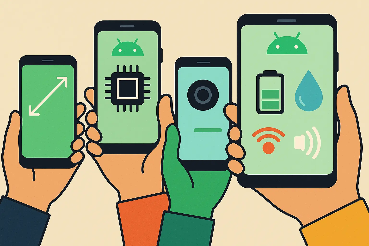 Android phone selection criteria