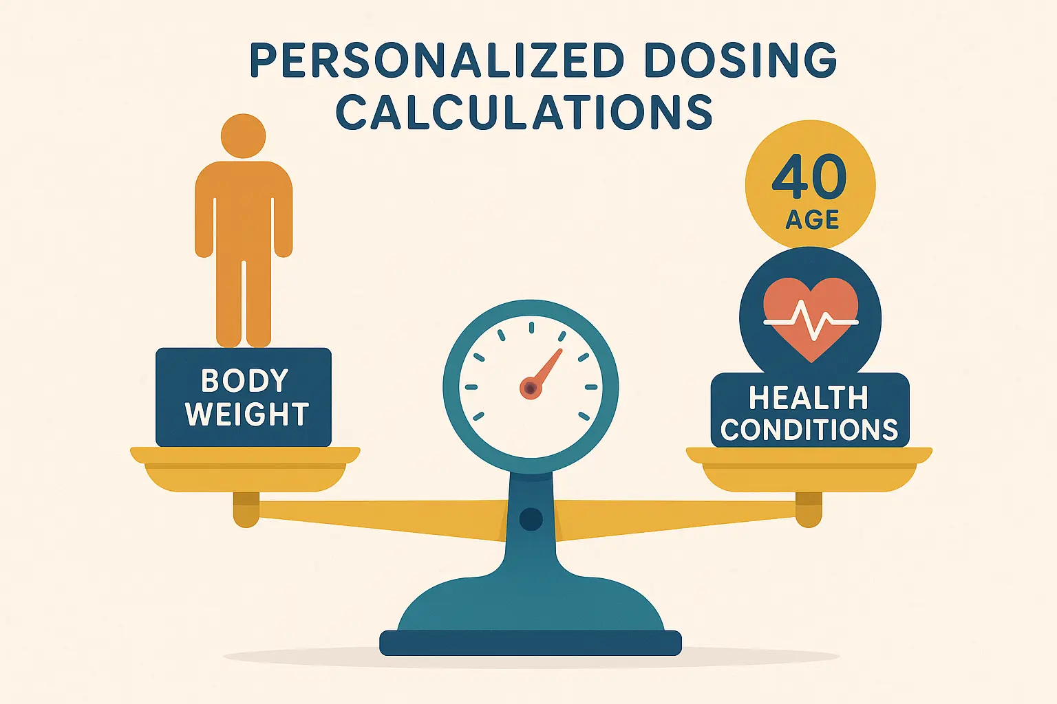 Personalized medical dosing calculations