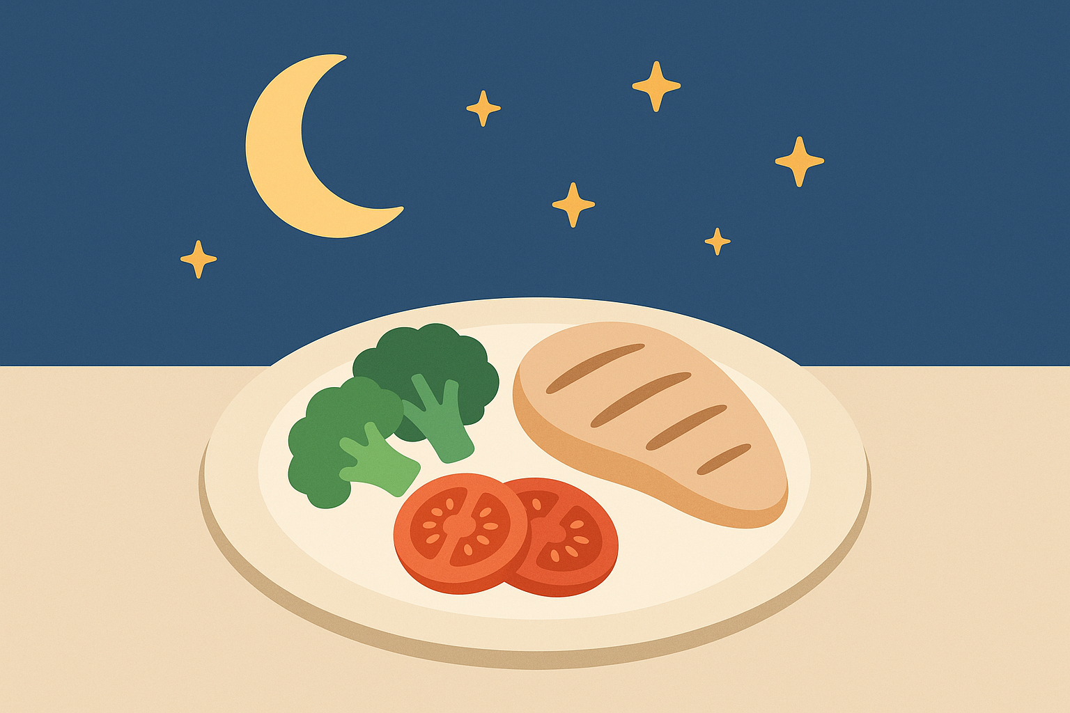 Evening metabolism and blood sugar control