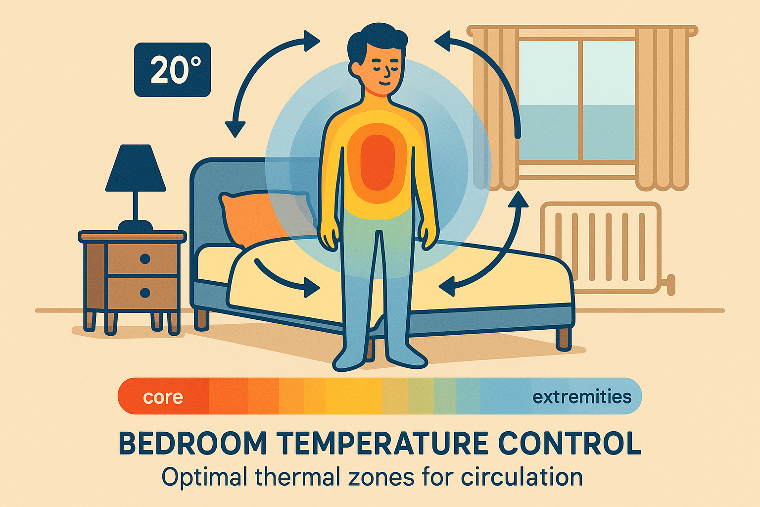Temperature regulation and microcirculation