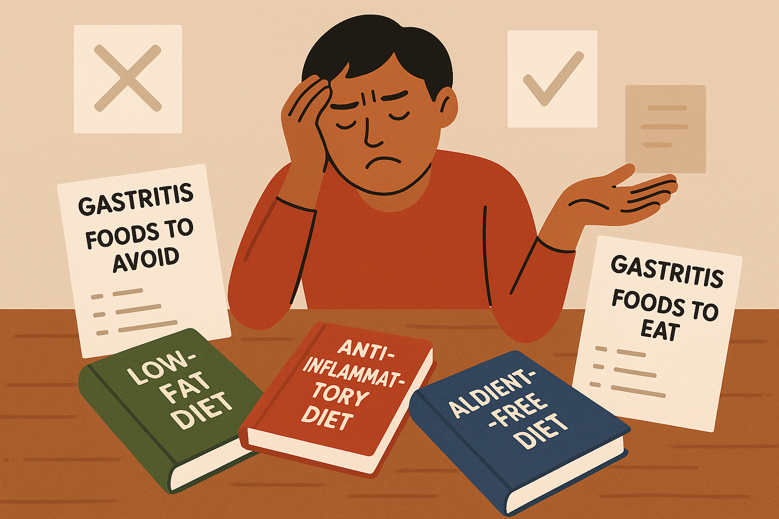 Traditional gastritis diet problems