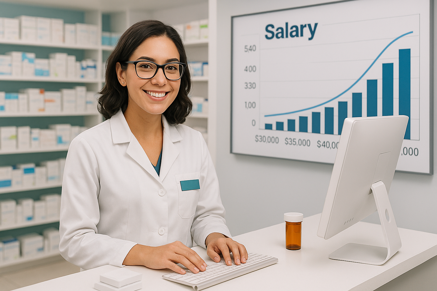 Pharmacy technician salary growth projections