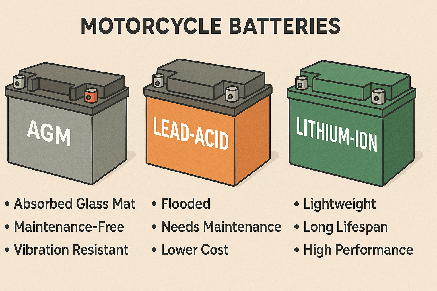Motorcycle battery charger selection guide