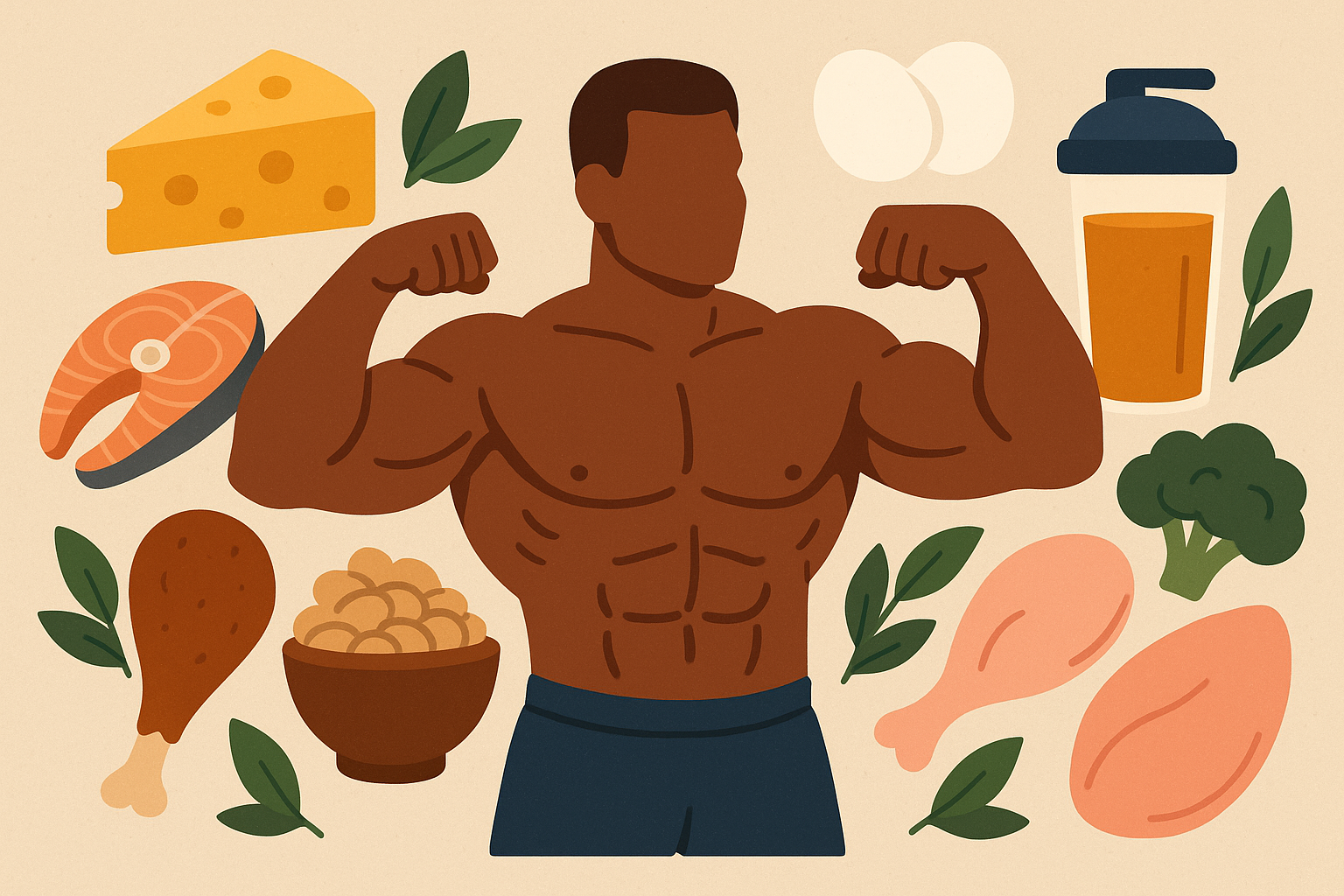 Strategic calorie distribution for muscle building