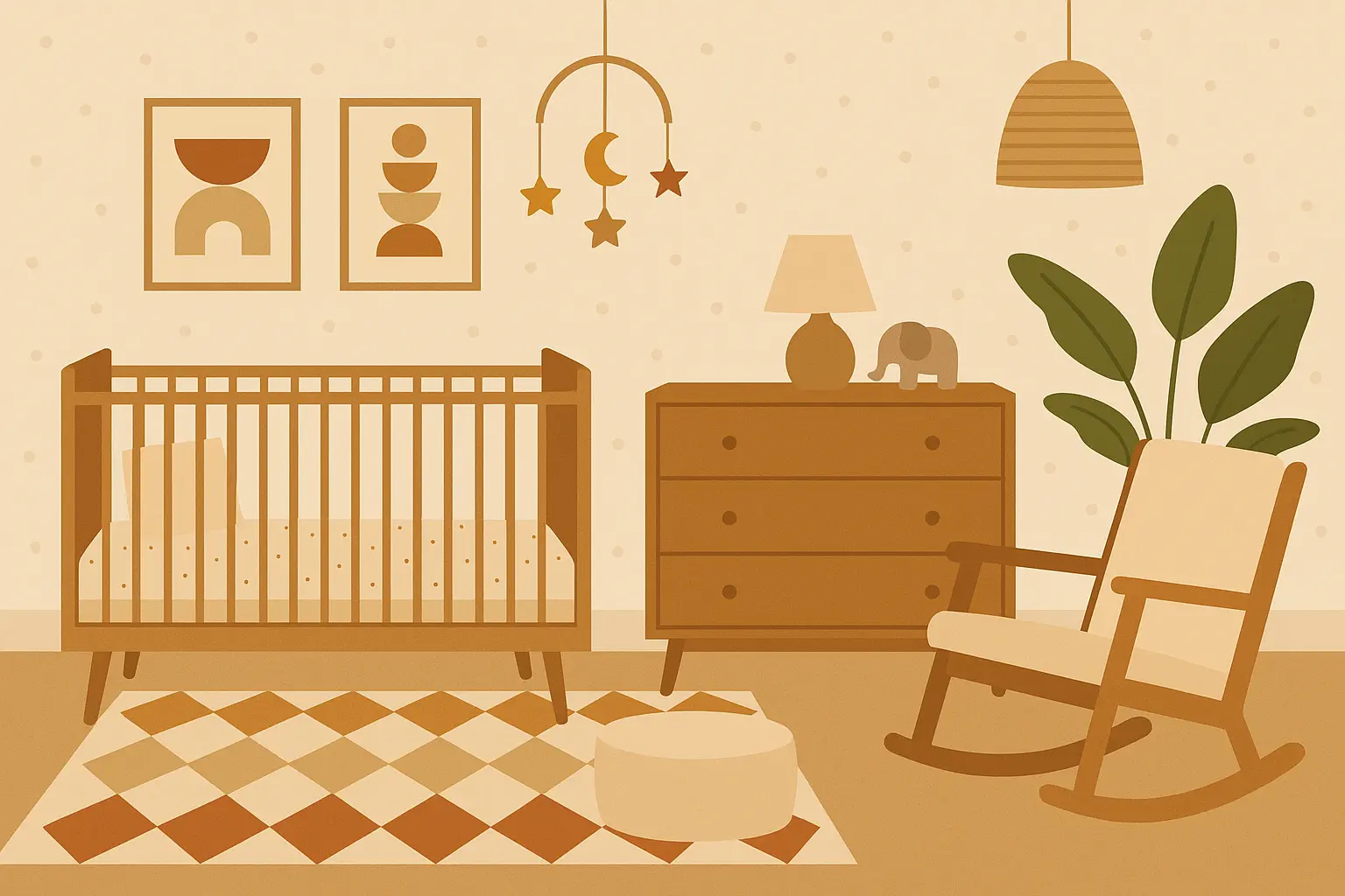 Gender neutral nursery designs
