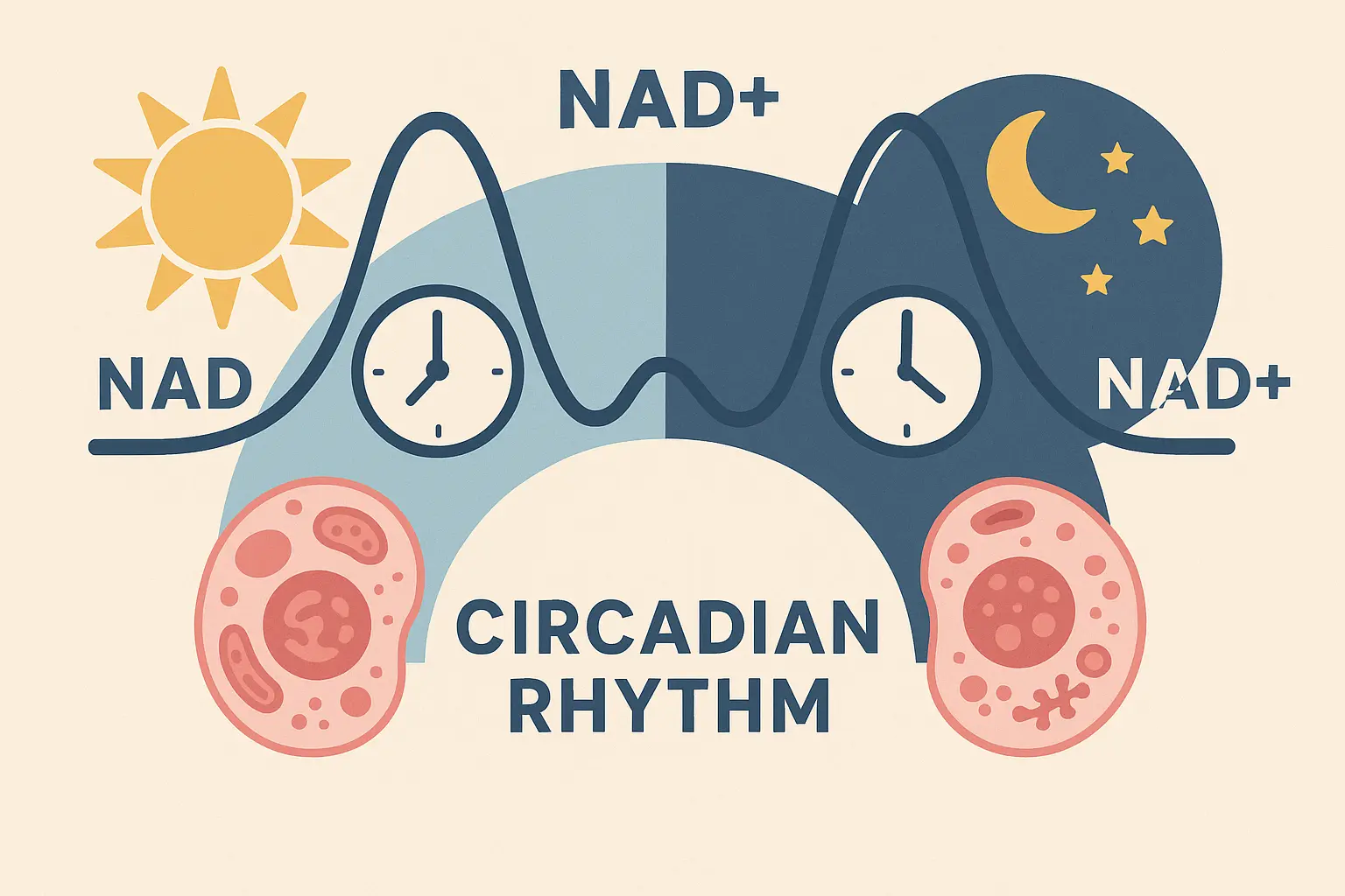 Circadian Rhythm and NAD Timing