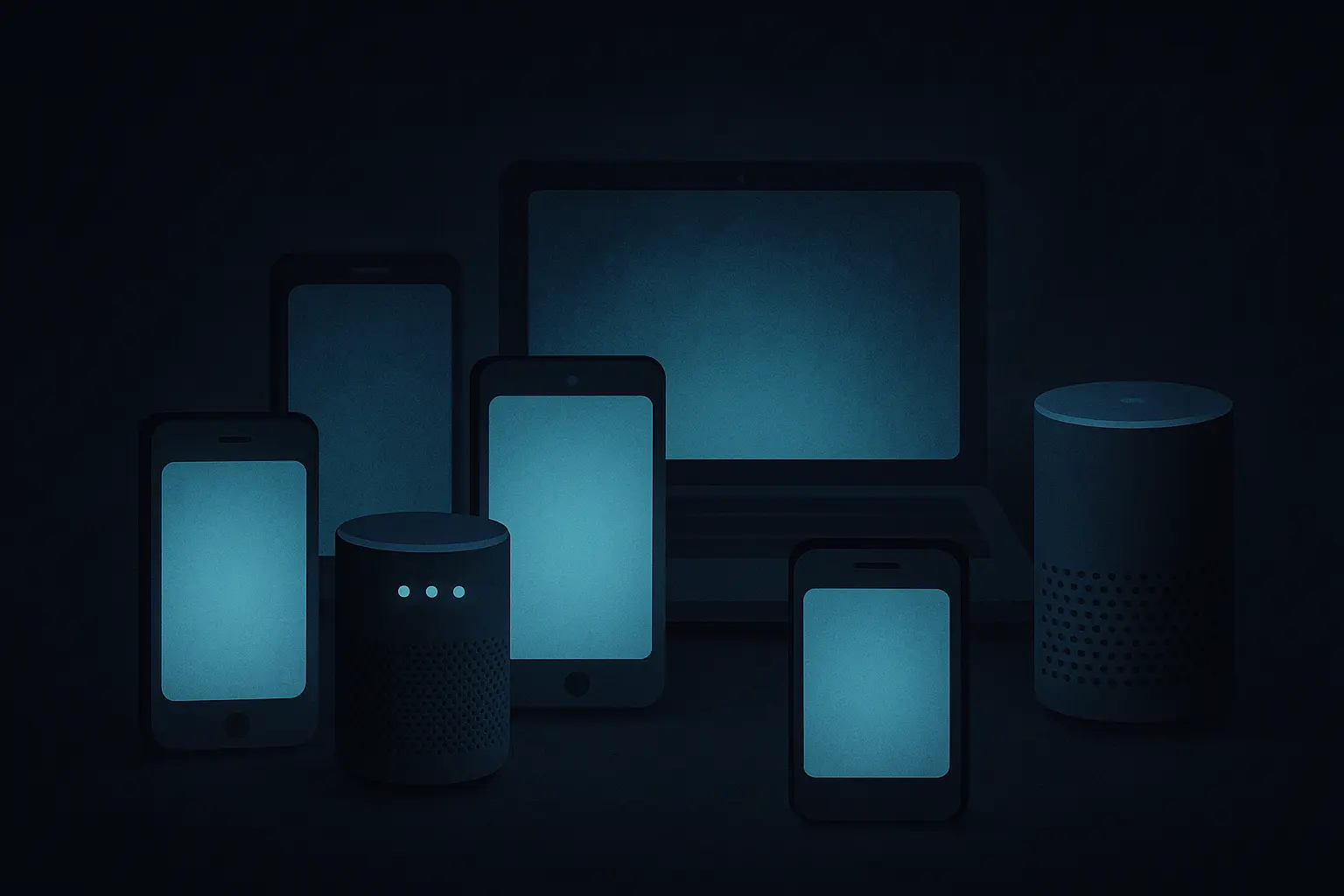 Sinister technology devices with horror elements