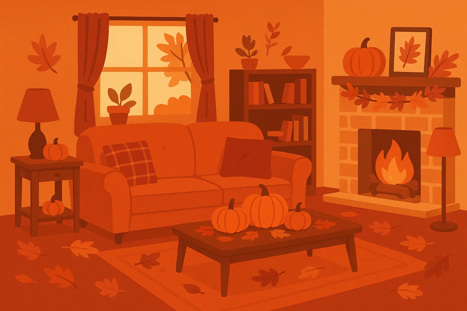Fall decor transformation