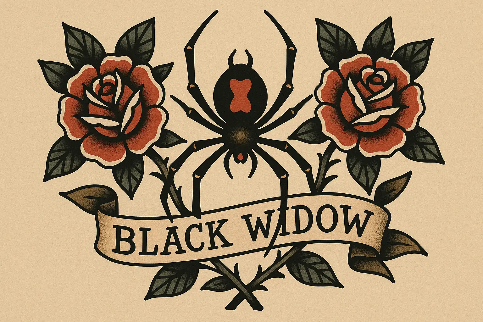 25 Stunning Black Widow Tattoo Ideas That’ll Make You Feel Powerful