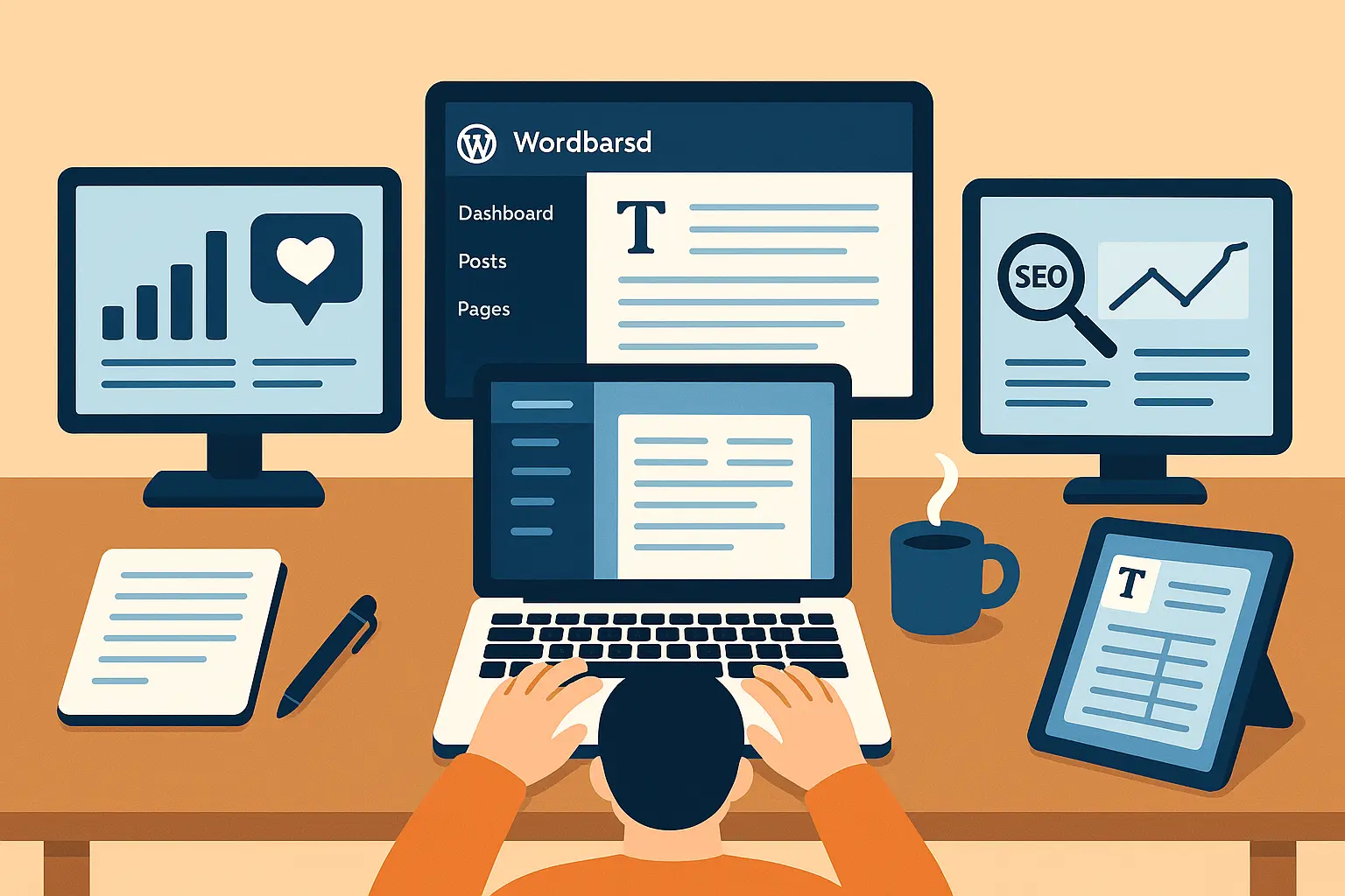 Digital writing platforms interface
