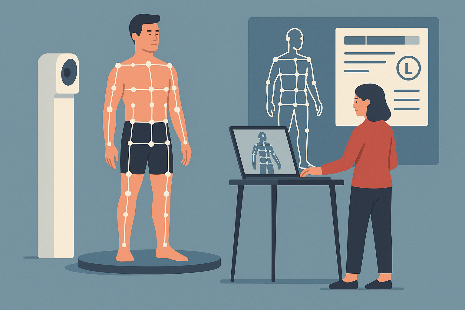 3D body scanning technology for custom motorcycle gear