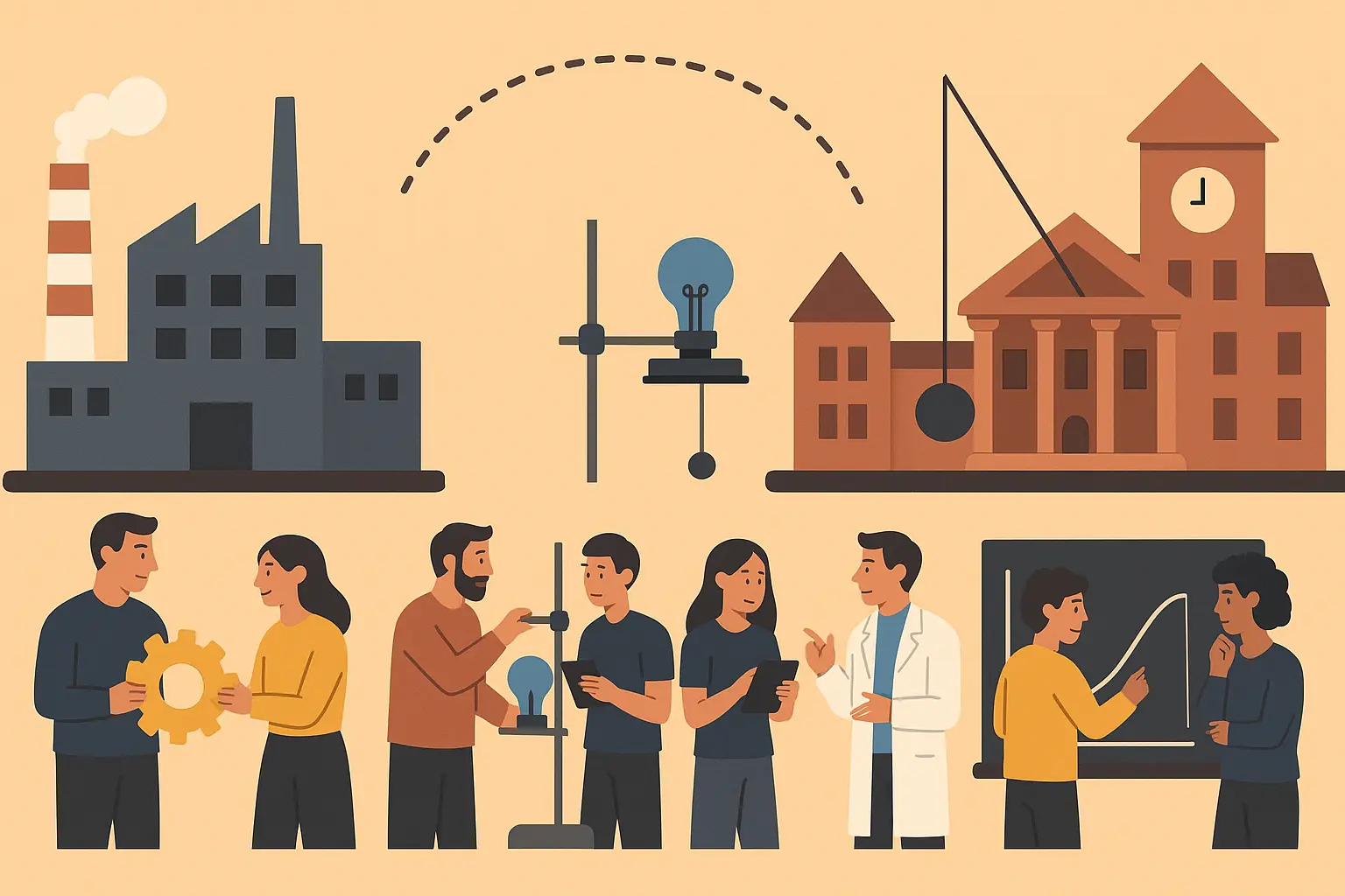 Industry collaboration in physics education