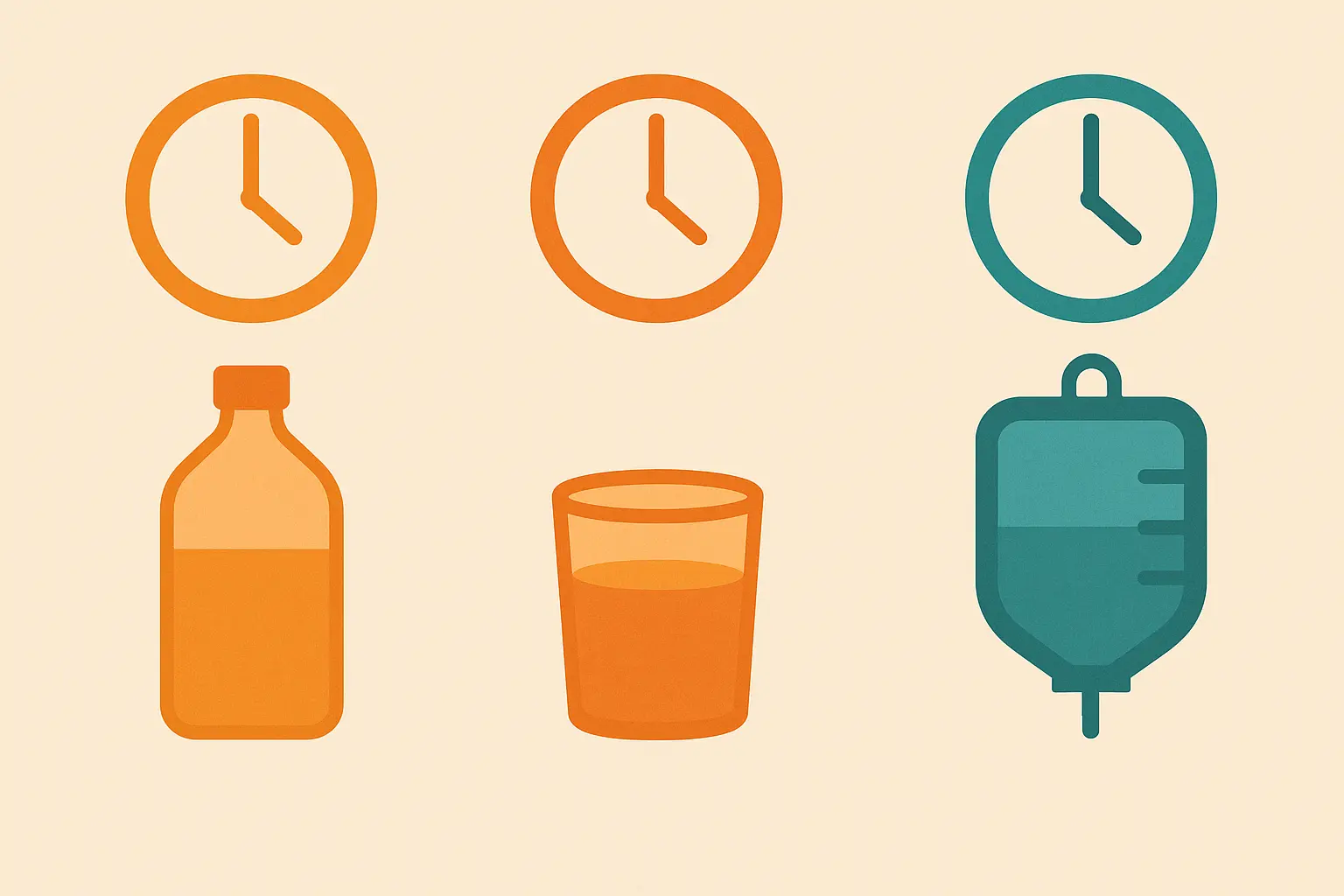 Three-phase rehydration protocol