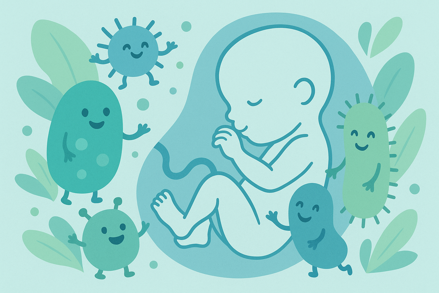 Microbiome optimization for pregnancy