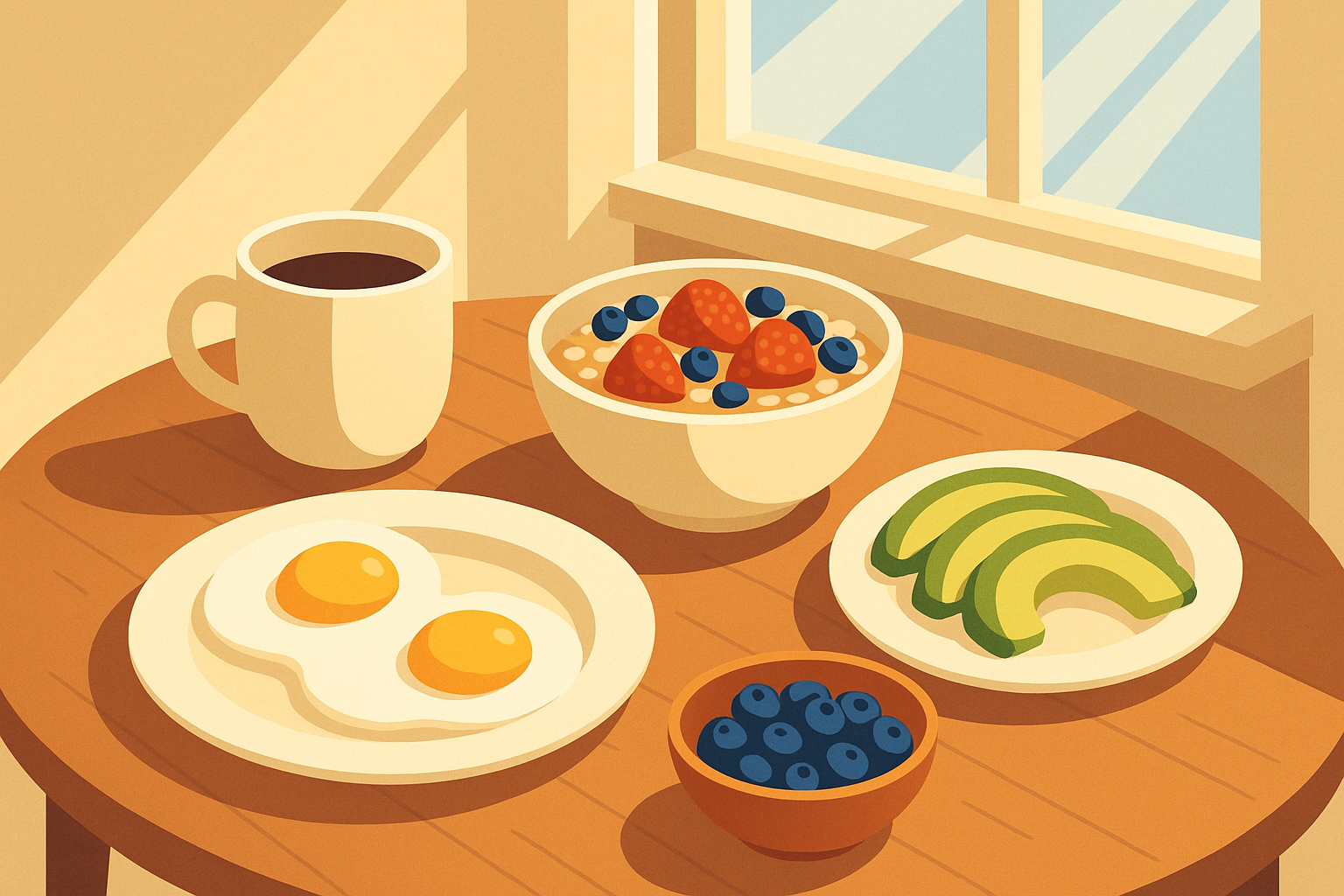 Morning metabolic window and calorie timing strategy