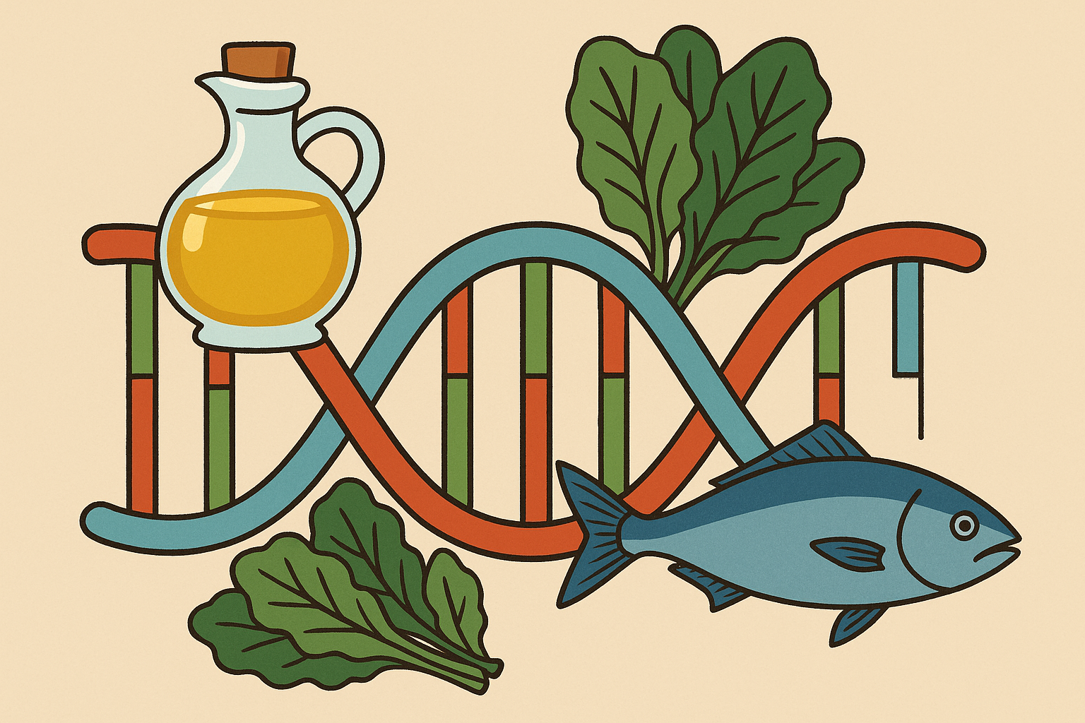 Mediterranean diet genetic customization