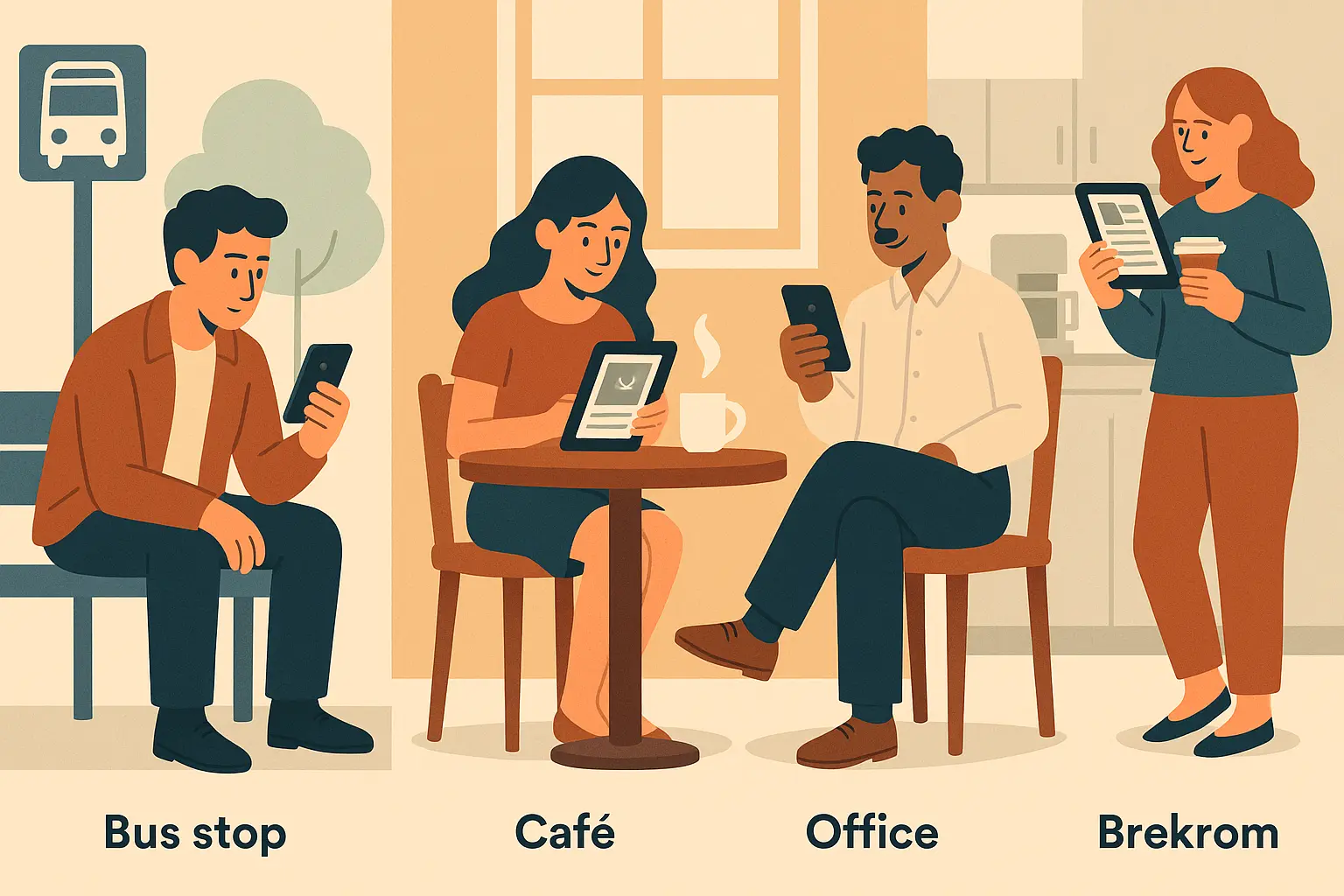 Different deadtime scenarios and story matching