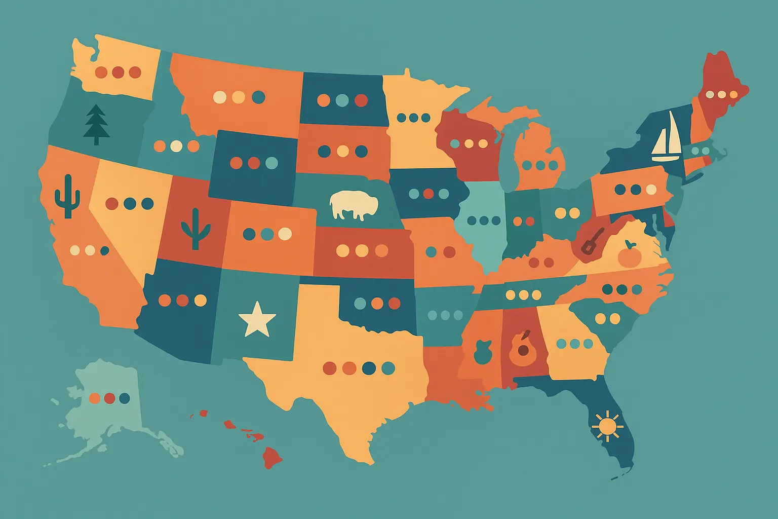 Regional three dot tattoo variations