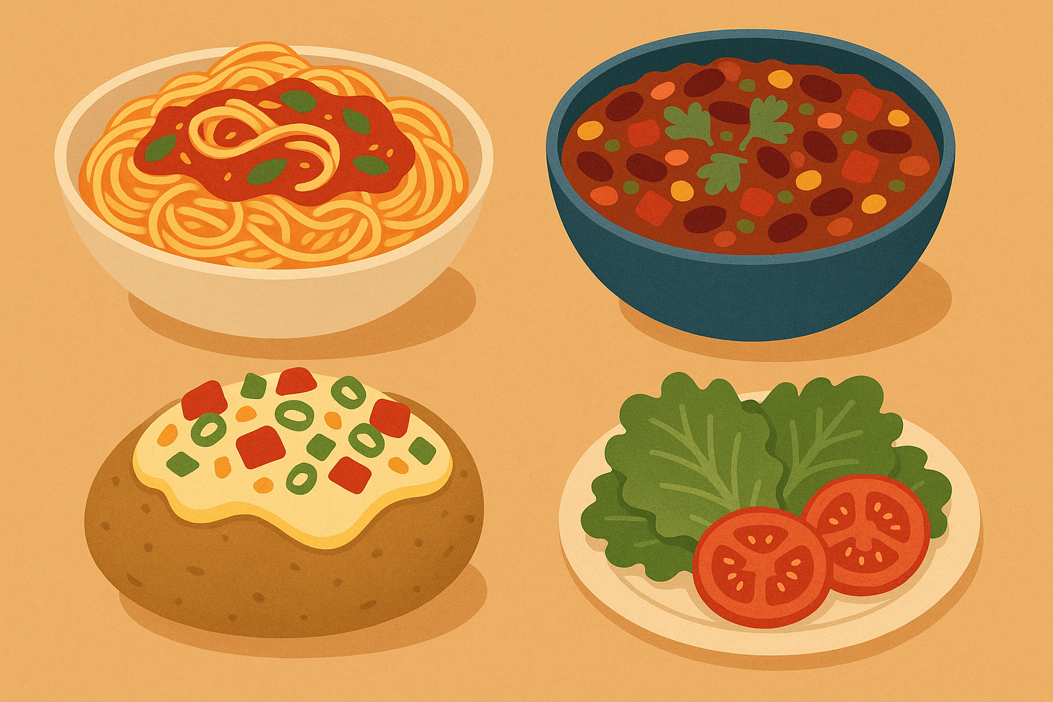 Bridge meals for mixed households