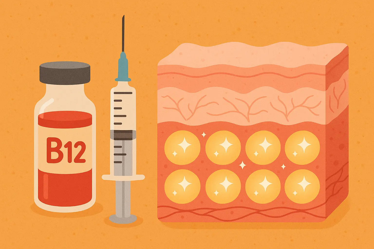 B12 injection benefits for skin transformation