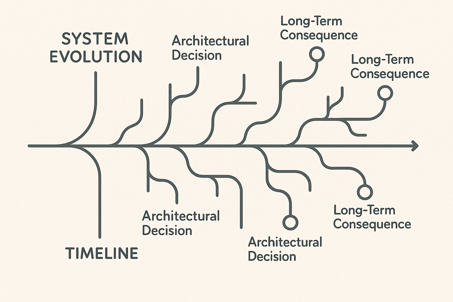 Temporal Architecture Evolution Timeline
