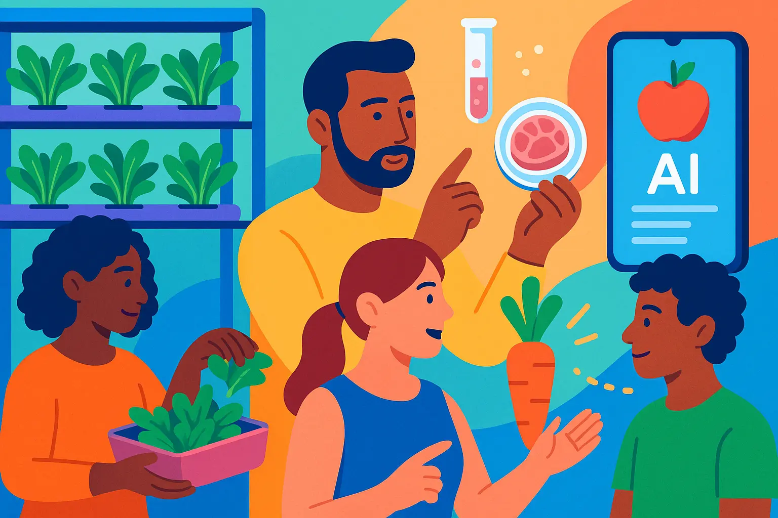 Food industry transformation trends and innovations