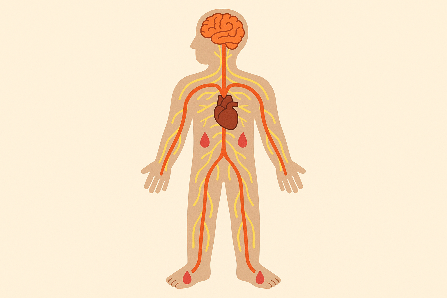Nervous system training for circulation