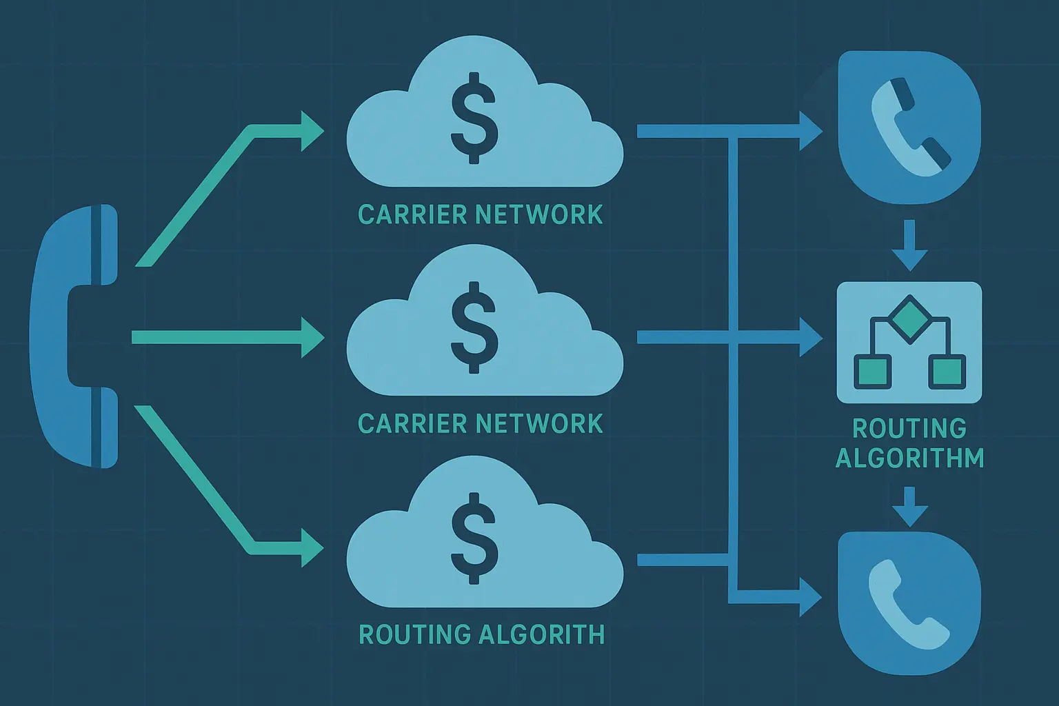 Carrier routing and billing systems