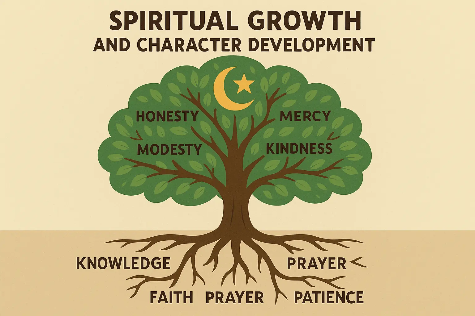 Islamic moral lessons and character development