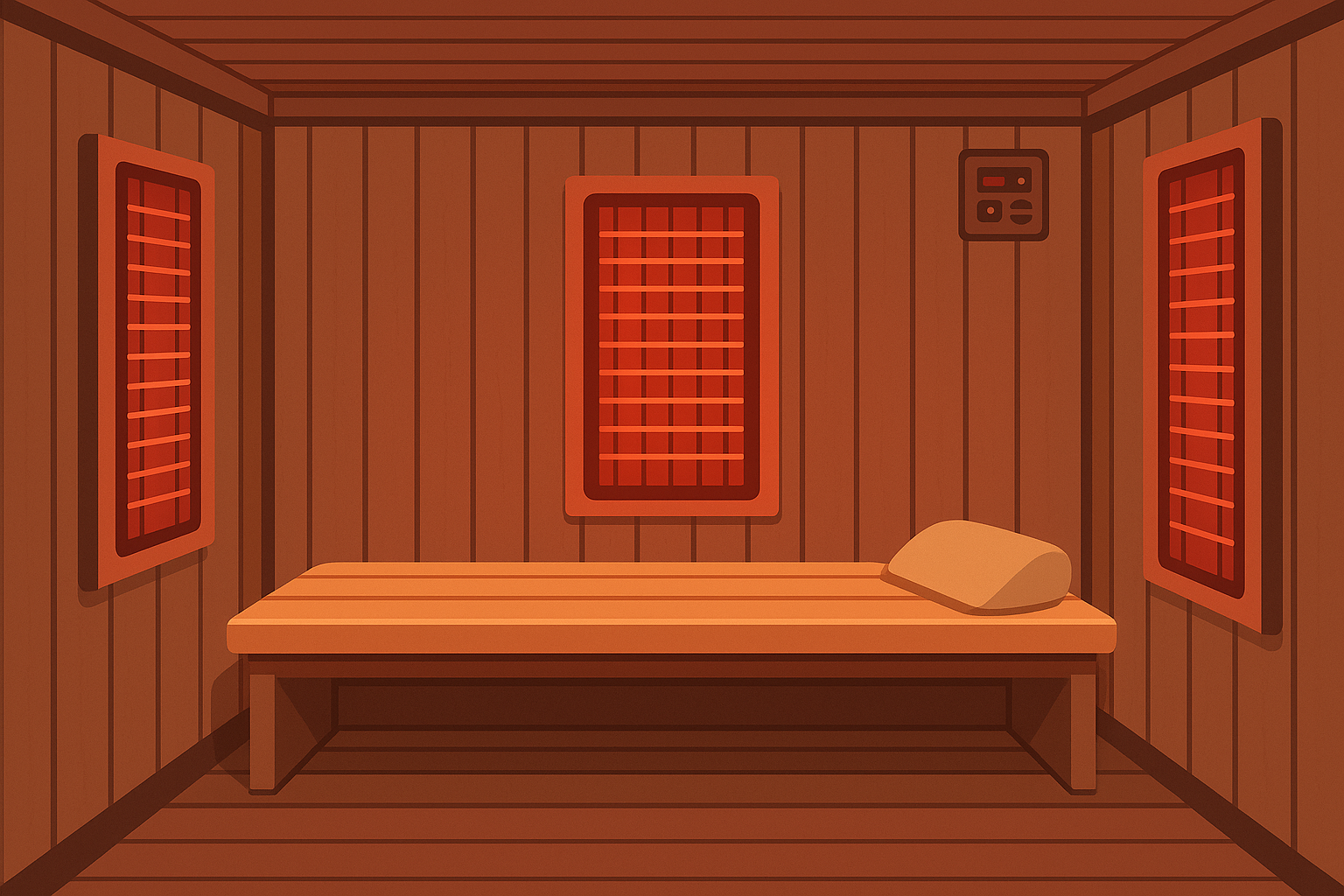 Progressive temperature method for sauna return