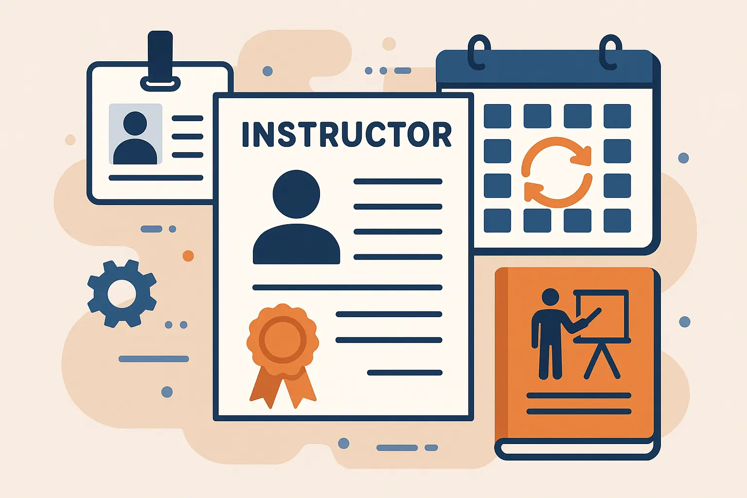 Skydiving instructor certification maintenance checklist