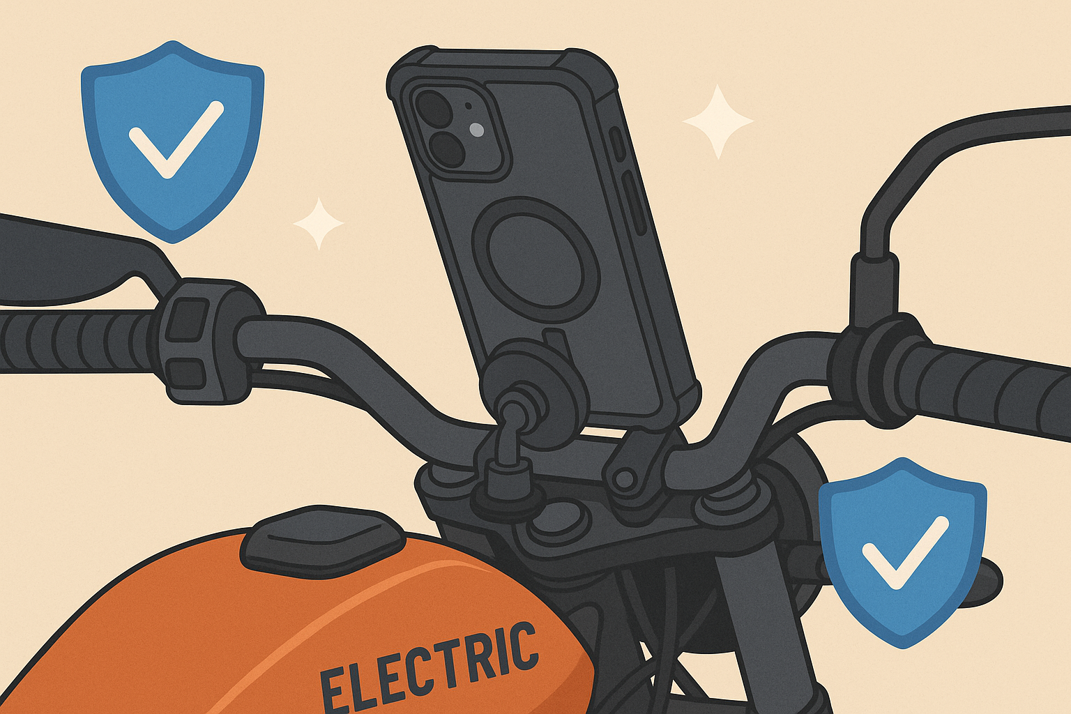 Rokform motorcycle phone mount protection