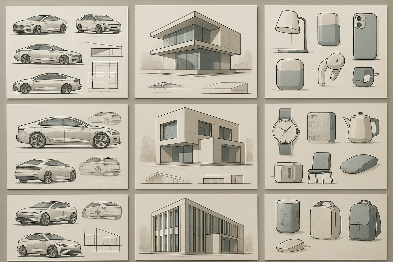 Personal automotive design project portfolio