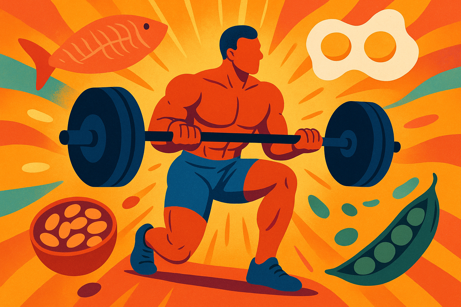 Muscle protein synthesis timing chart