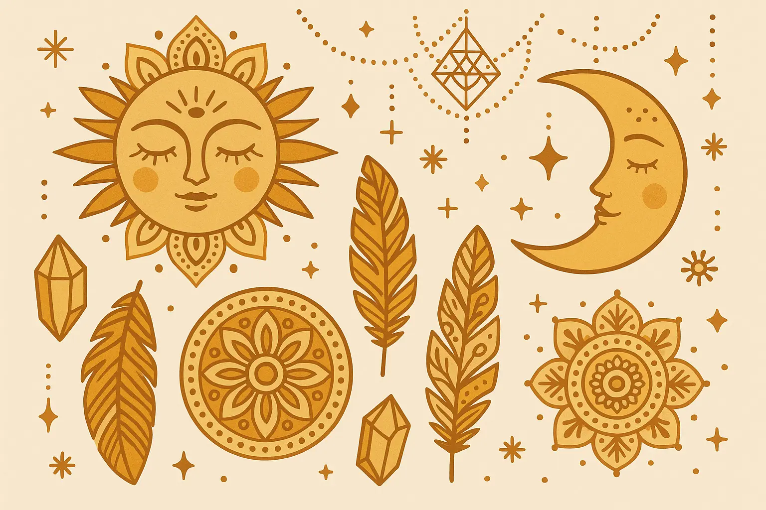 25 Stunning Bohemian Sun and Moon Tattoos That’ll Transform Your Spiritual Journey