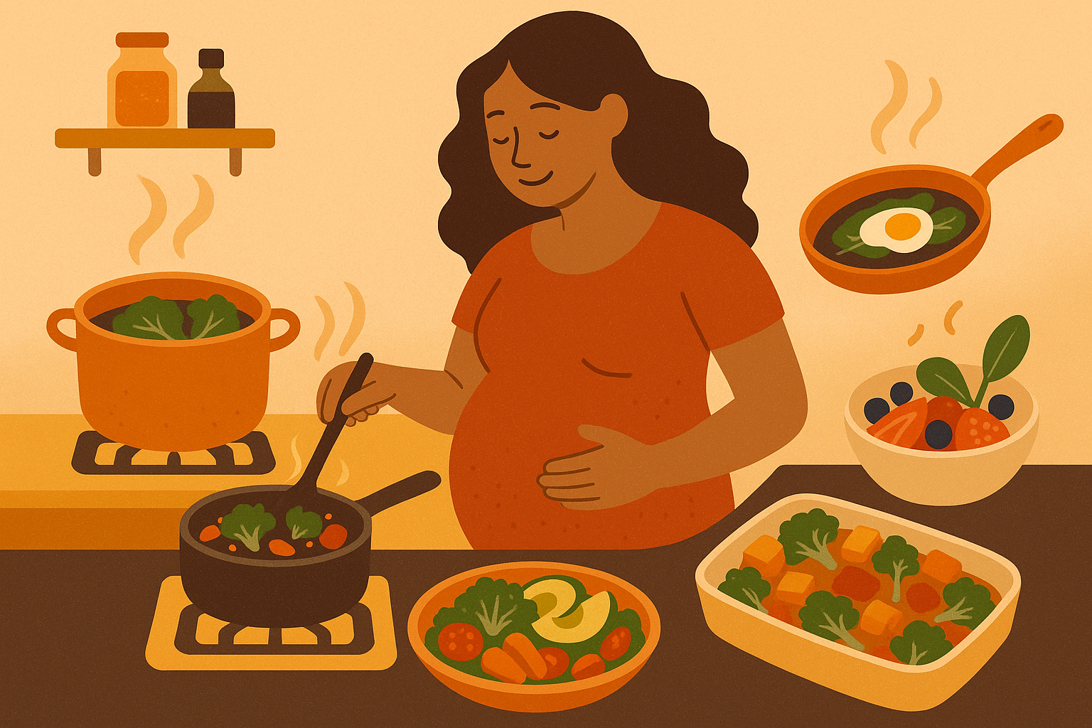 Strategic supplement timing during pregnancy