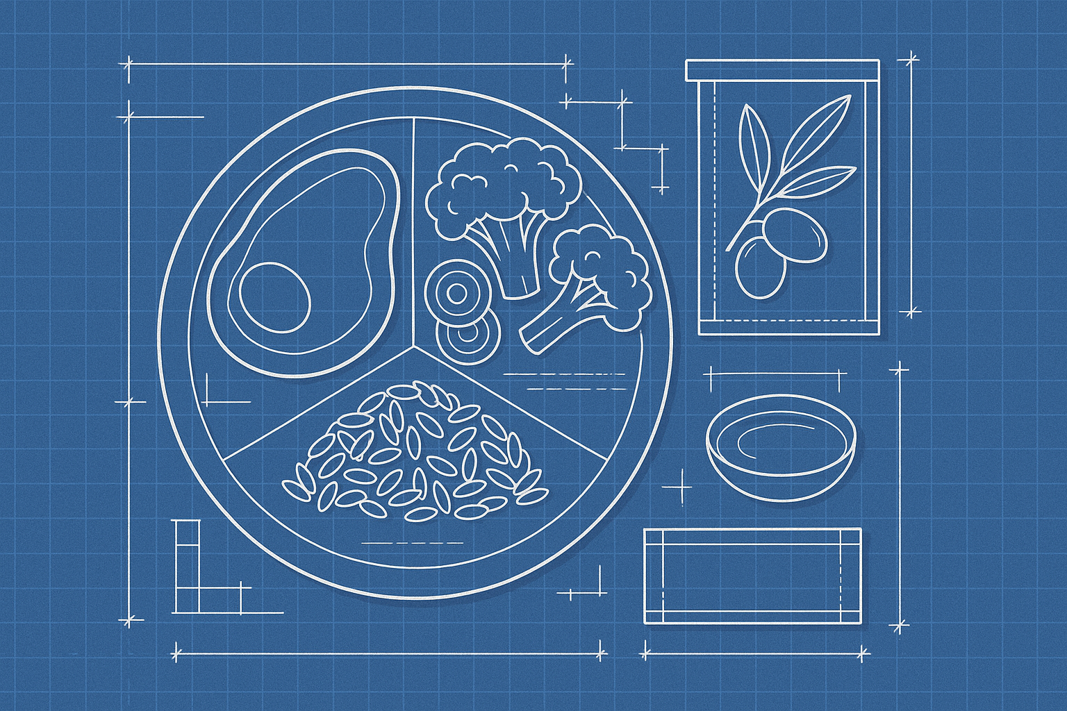 Advanced metabolic meal architecture