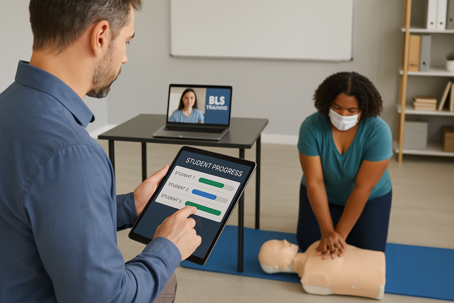 Technology integration in BLS training