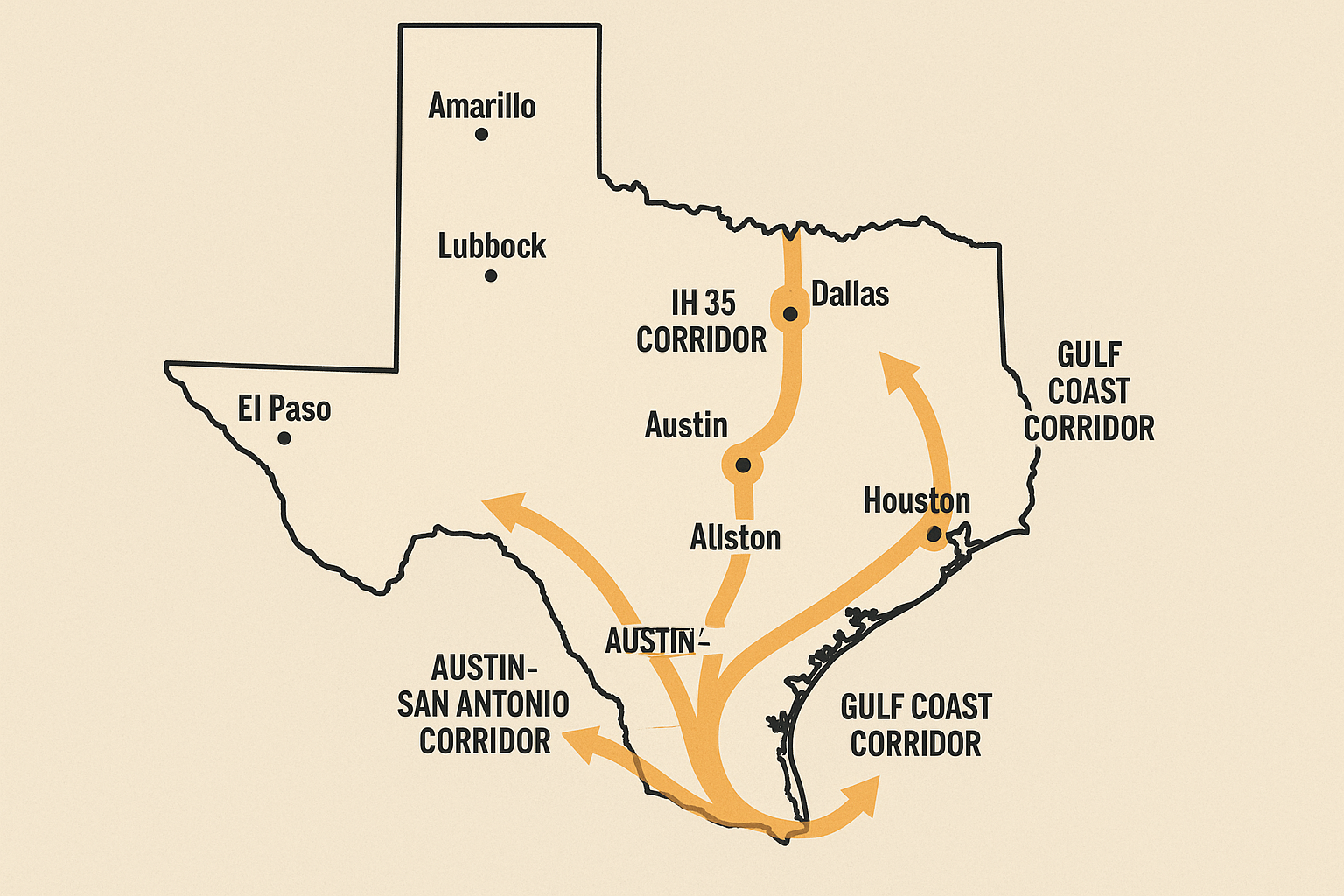 Texas geographic opportunities for plumbers