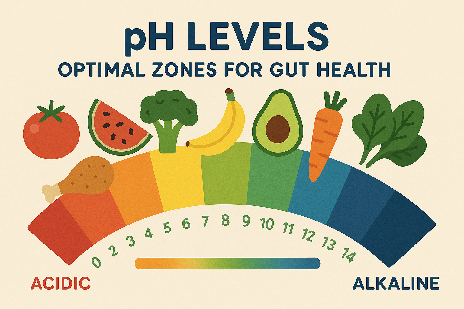 Raw vegan pH balance foods
