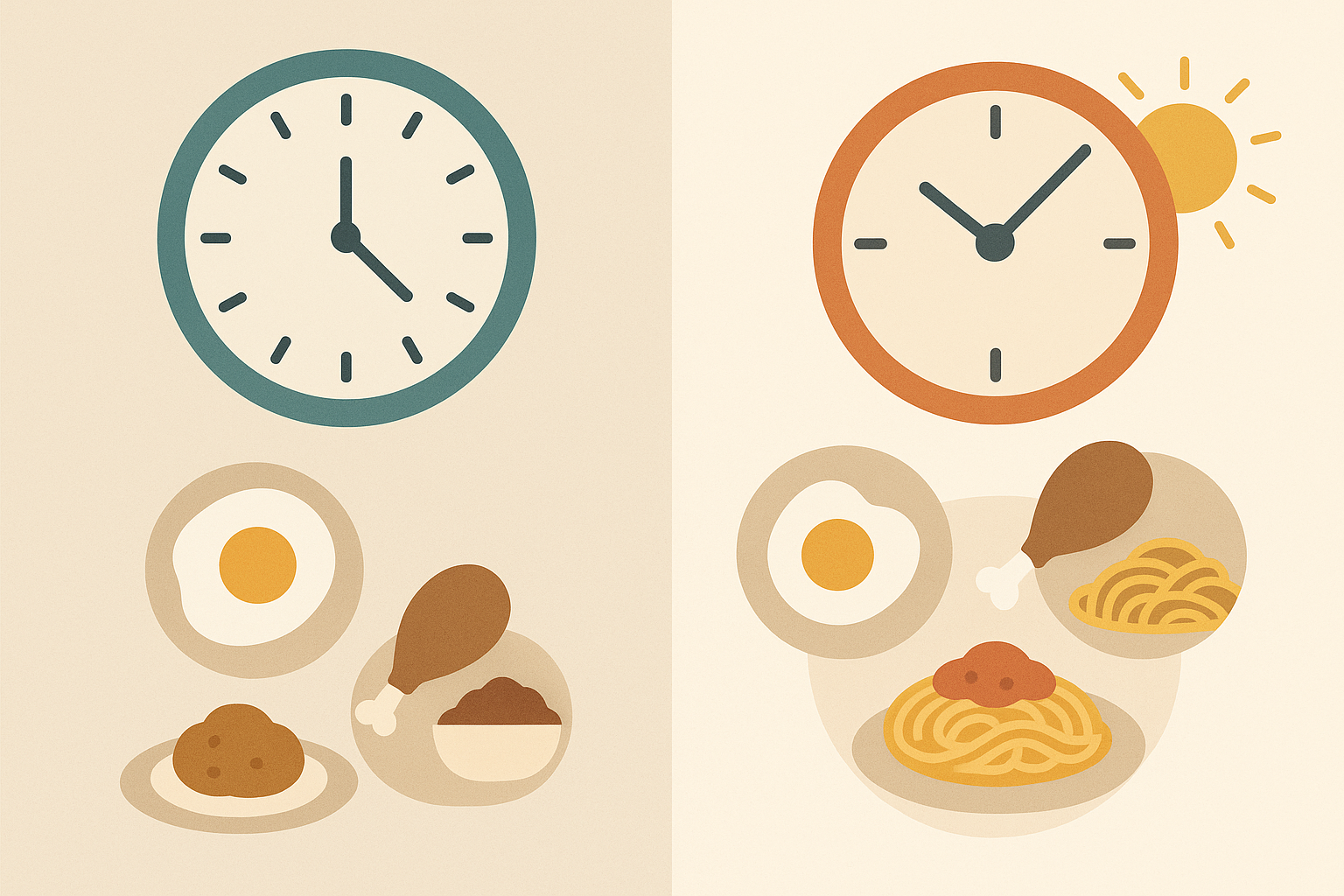 Circadian rhythm and metabolism connection