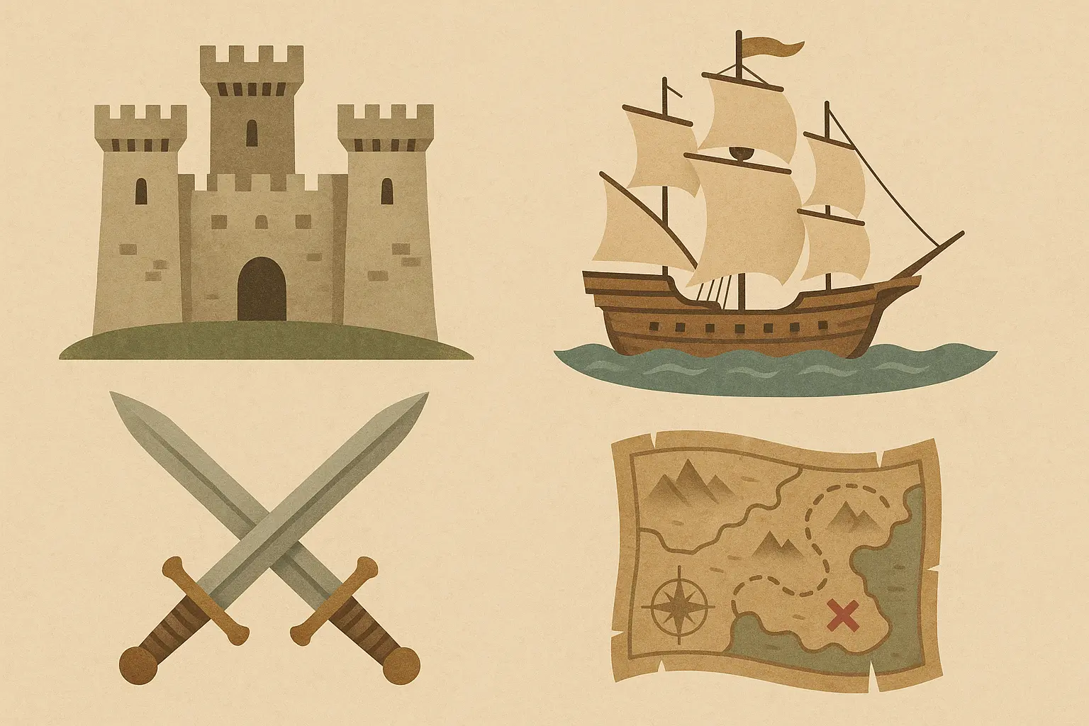 Historical adventure novels