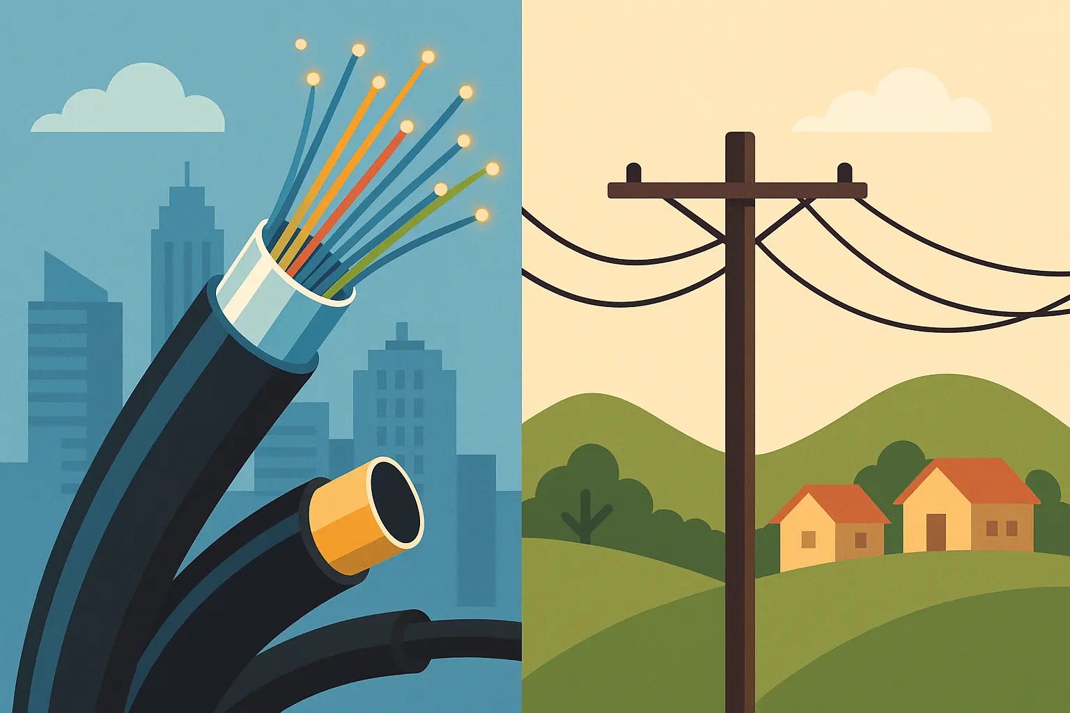 Digital infrastructure gaps in rural areas