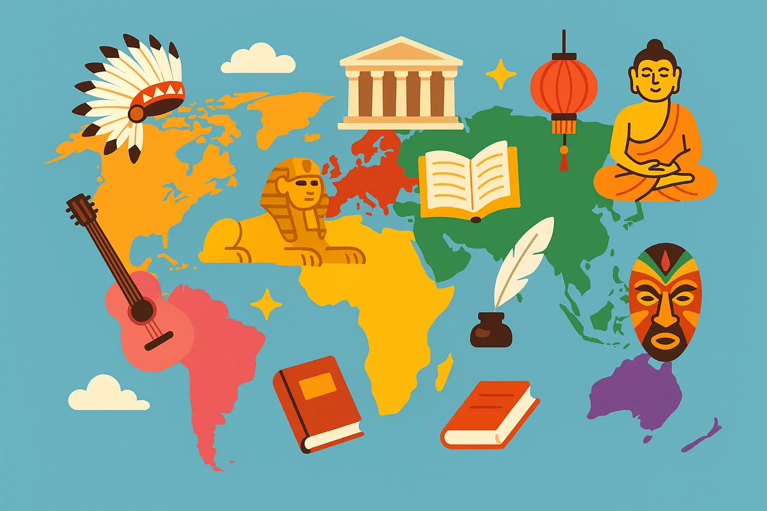 International literature books from diverse global authors