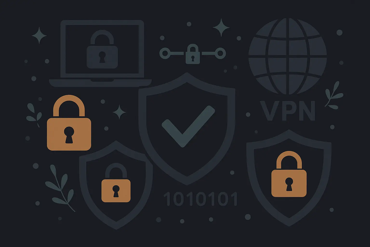 Privacy-focused security features and encryption protocols