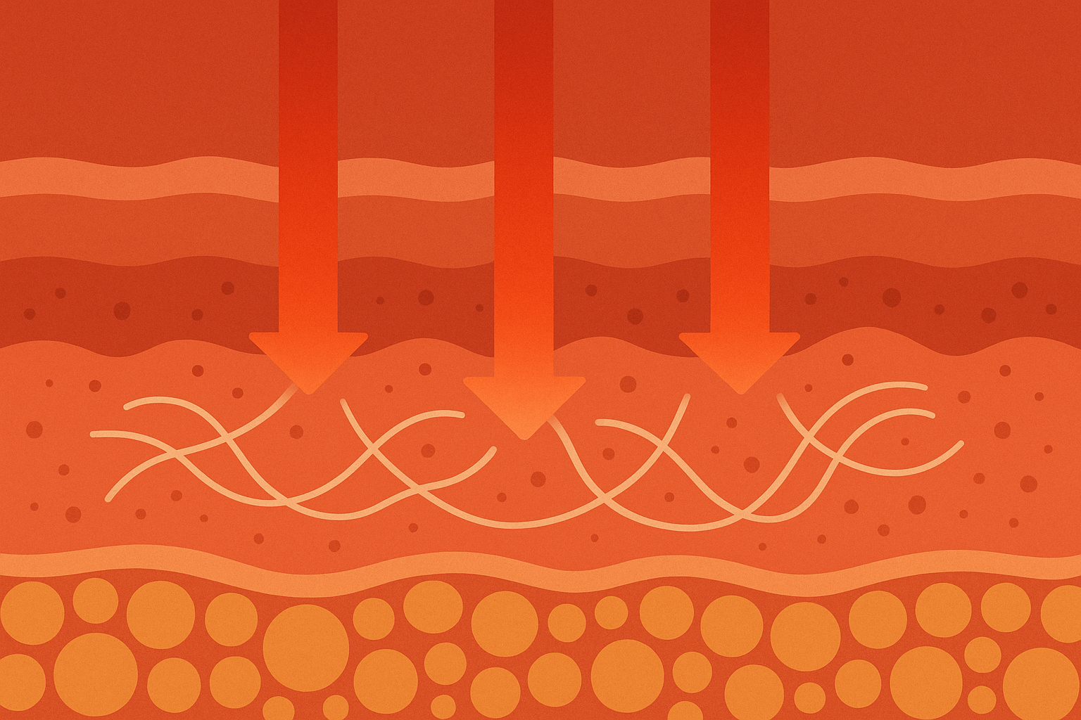 Red light therapy for collagen stimulation
