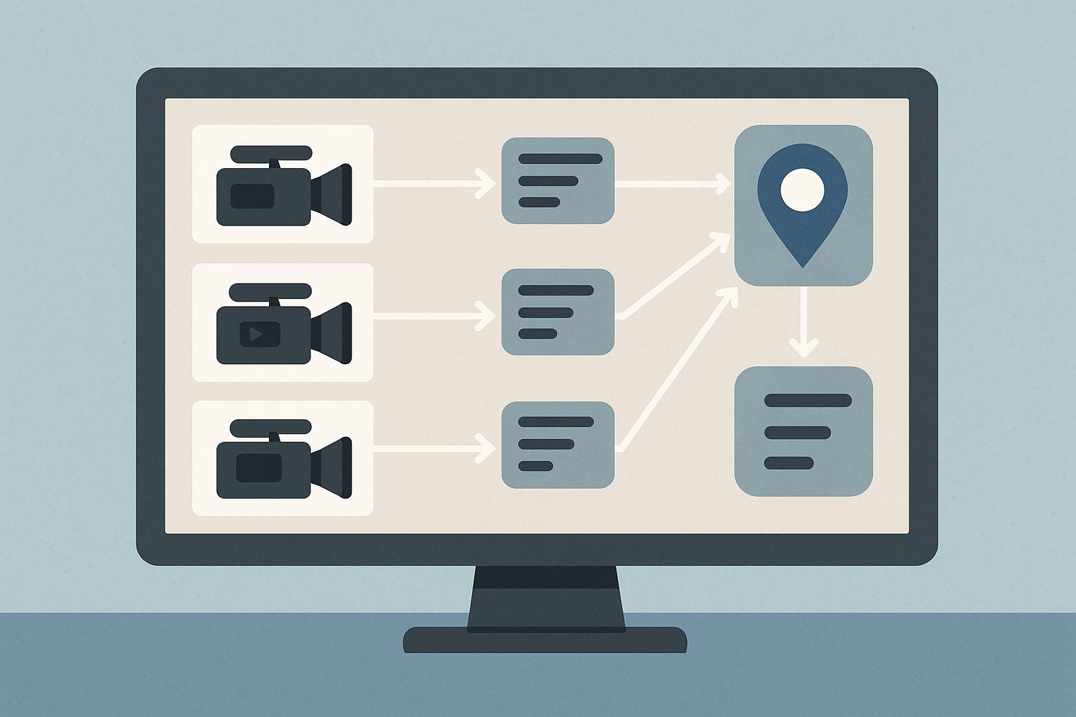 Multiple camera synchronization setup