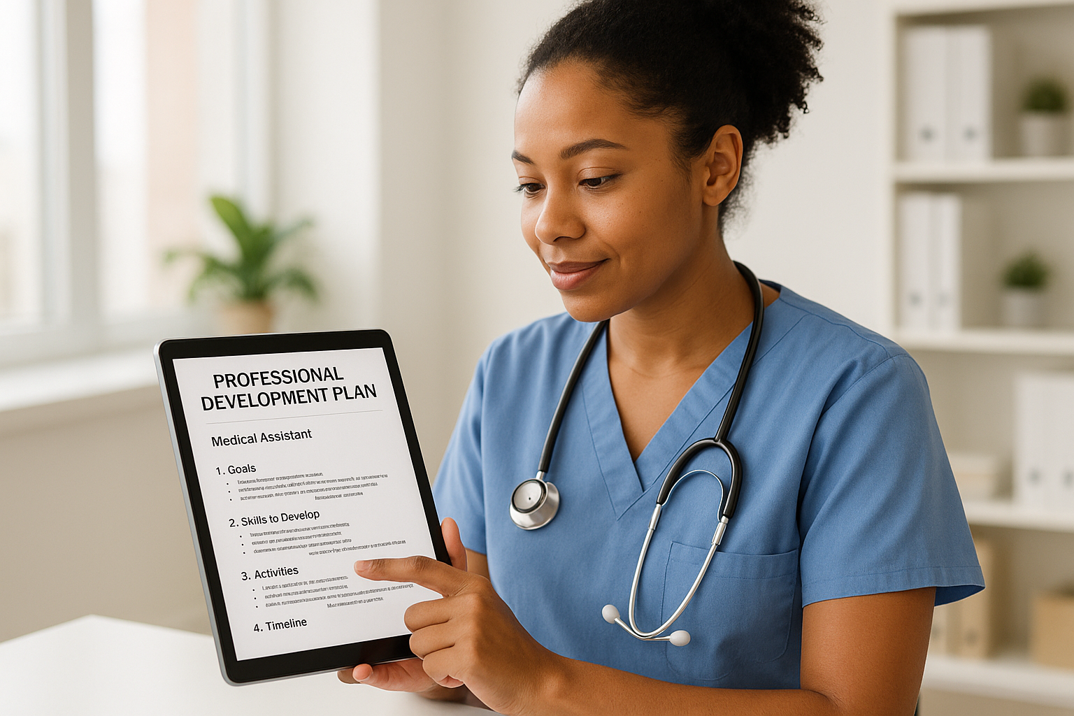 Medical assistant professional development portfolio